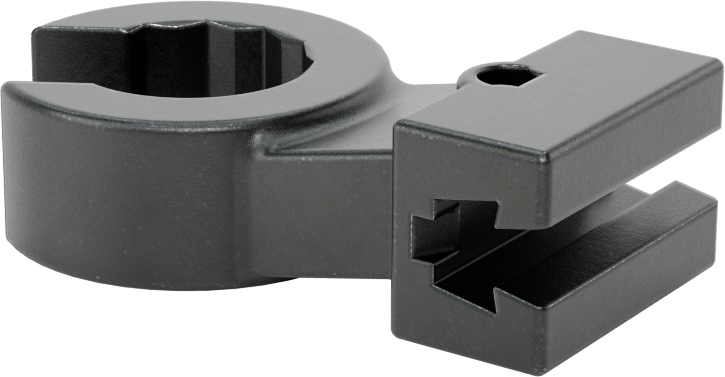 7/8" Boyut 12 Uçlu Sure-Grip Açık Uçlu Başlık, Değiştirilebilir Başlıklı Tork Anahtarı için