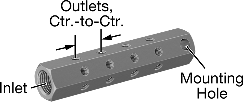 Mini Altıgen Manifold