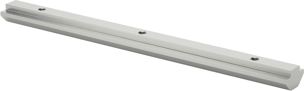 T-Yivli Çerçeve, Gizli Montaj Plakası, 6-5/16" Uzunluk x 5/8" Genişlik