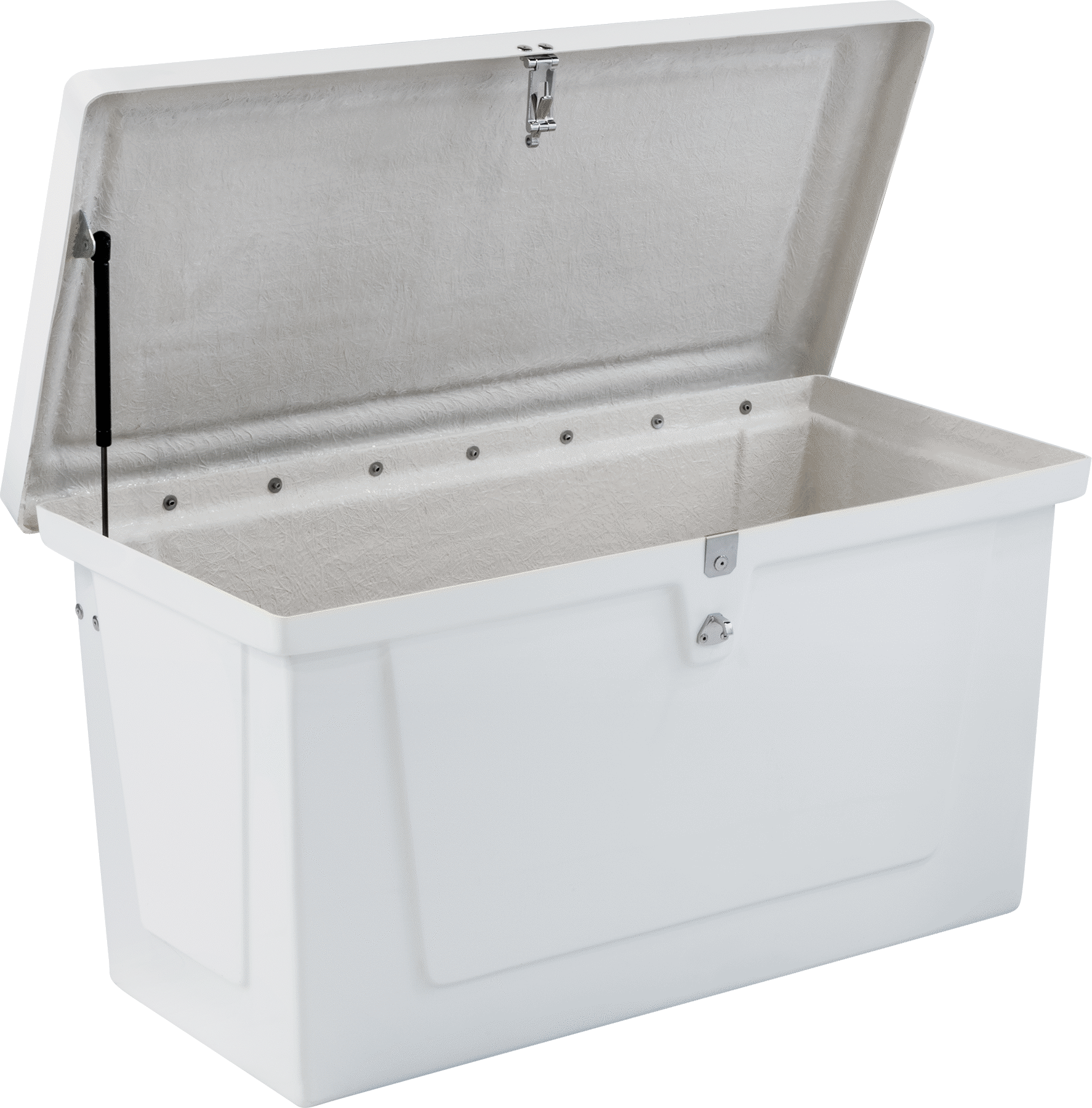 Fiberglas sandık, 39-1/2" Genişlik x 21-1/2" Yükseklik x 20" Derinlik