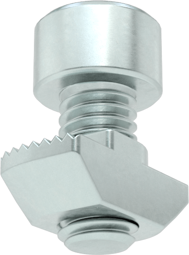 T-Yivli Çerçeve, Takılabilir Çekiç Somunu ve M6 Lokma Başlı, 30 mm Yüksekliğinde Ray için
