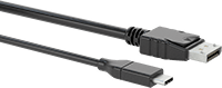 USB Kablosu, Adaptör, C Fişi x Displayport Fişi