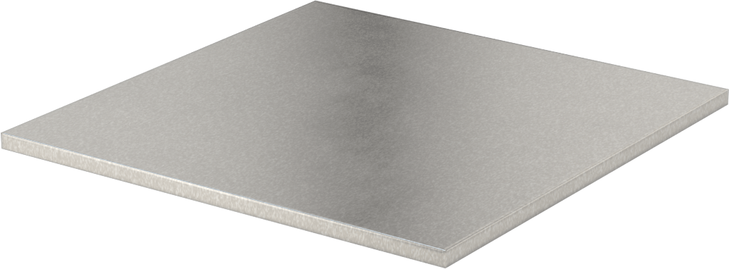 Büyük Boy Çok Amaçlı 4140 Alaşımlı Çelik Sac, 0.188" Kalınlık, 6" x 6"