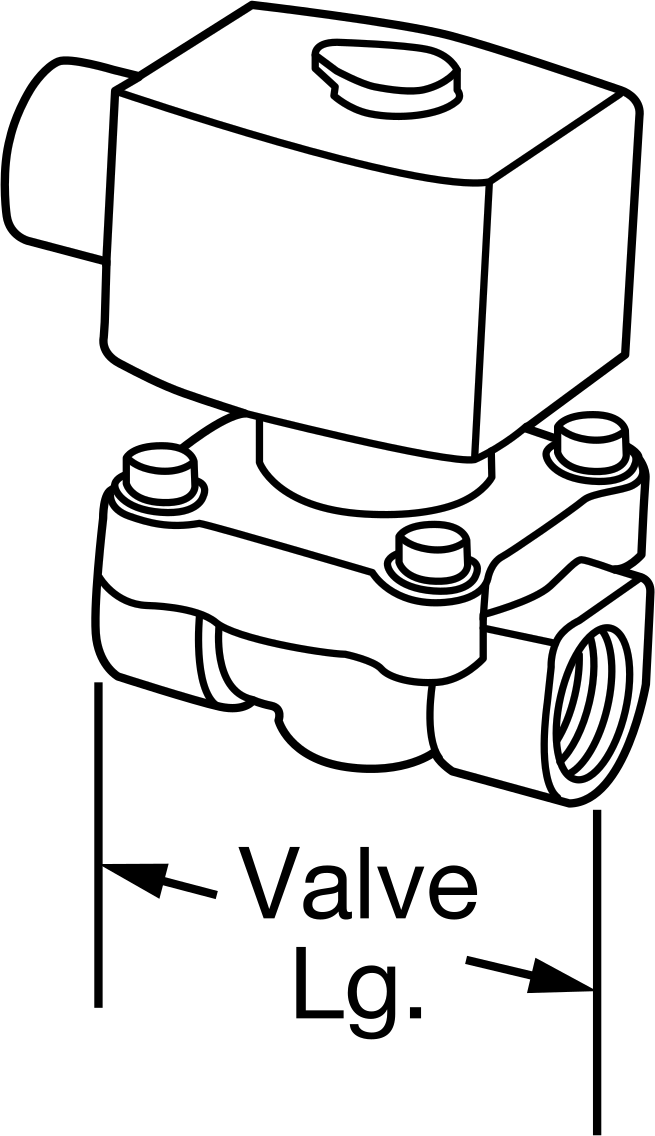 Premium Solenoid Açma/Kapama Valfi, Normalde Açık, 110V/120V AC, 1 NPT Dişi