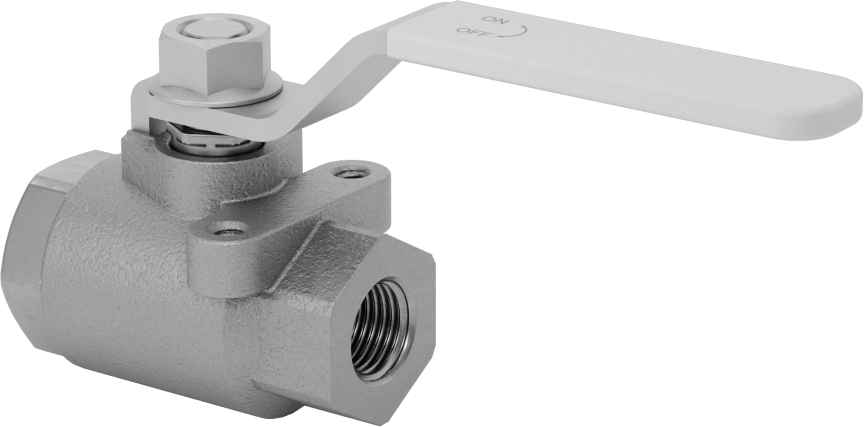 Kol Saplı Bronz Açma/Kapama Vanası, 9/16"-18 SAE Dişi