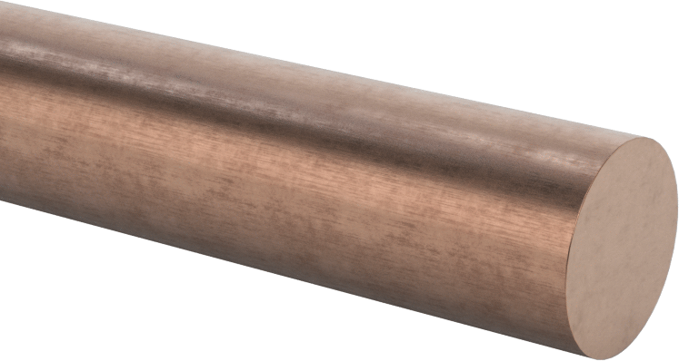 İşlenmesi Kolay 936 Yatak Bronzu Çubuk, 1/2" Çap, 13" Uzunluk