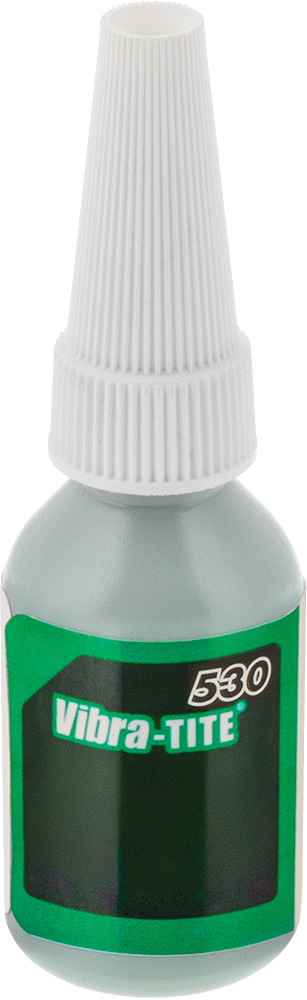 Sabitleme Bileşiği, Yağlı Sıkı Geçen Parçalar için, Vibra-Tite, 530, 0.34 FL oz