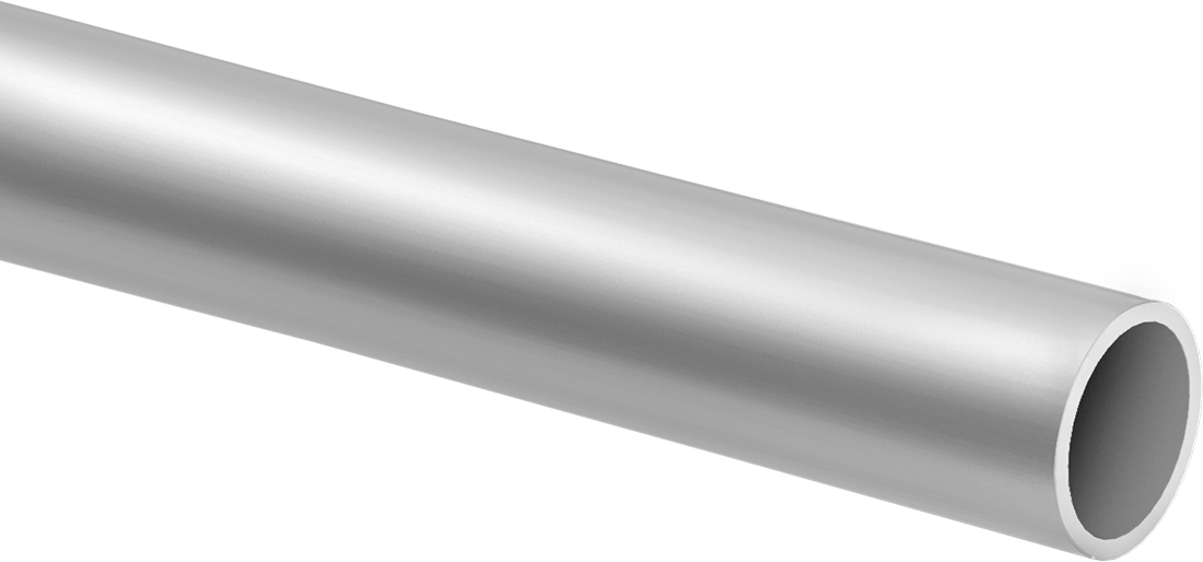 40 mm Dış Çaplı Alüminyum Çerçeve Rayı — Ray, Düz, Alüminyum