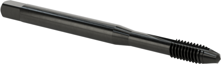 Çelik ve Paslanmaz Çelik için Talaş Temizleme Kılavuzu, 2 Yivli Delik İçi Dişli, M4 x 0.7 mm Diş Boyutu