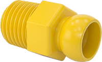 1/4 NPT x 1/4" Asit Dirençli Loc-Line Soğutma Suyu Hortumu için Erkek Besleme Konektörü