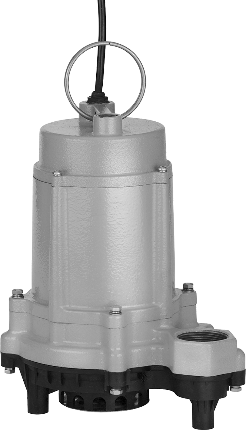 Küçük Katı Maddeler İçeren Su için Tahliye Pompası, Anahtar Olmadan, 1/2 hp