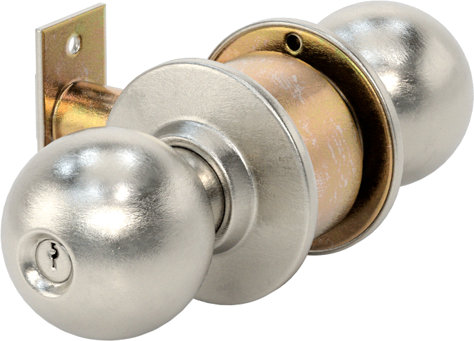 Assa Abloy Accentra (Yale) 4600 Kapı Topuzu, 8 Para Yiv, Kendinden Kilitlenen, 2-3/8" Boğaz Mesafesi
