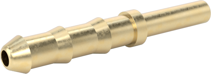 Hava ve Su için Pirinç Sıkıştırma Tüp Bağlantısı, Adaptör, 4 mm Boru Mil Dış Çapı x 4 mm Hortum İç Çapı için Barb