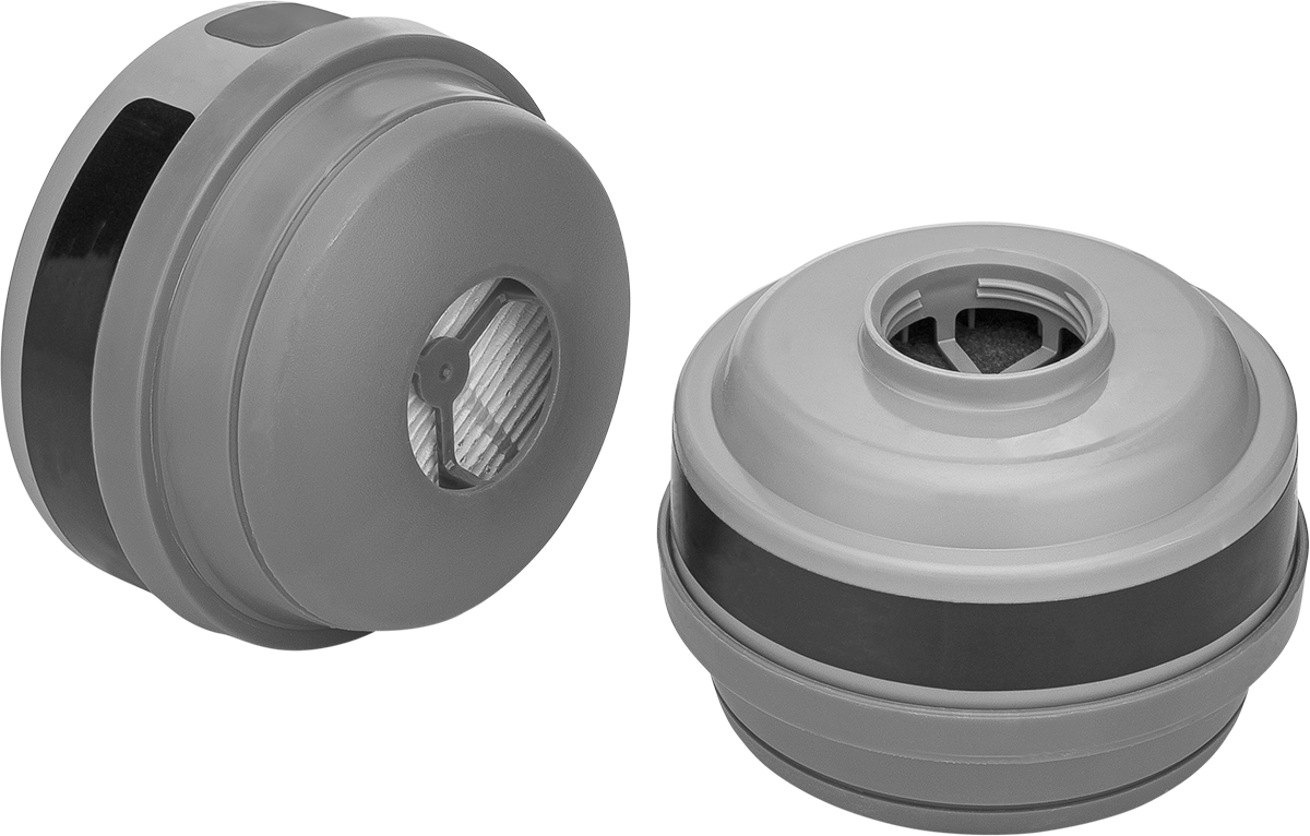 Honeywell 75Scp100L Solunum Cihazı Kartuşu — Acid Gas, Organic Vapors, Solid Particles, Ammonia, Formaldehyde, Methylamine, Honeywell, Ho…