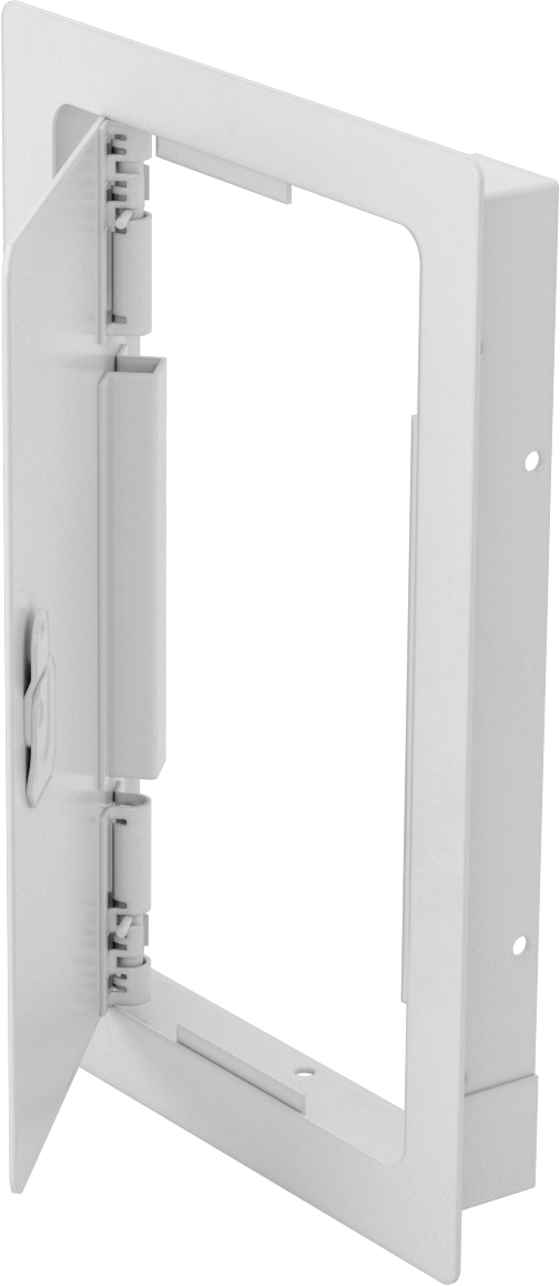 Gömme Montajlı Erişim Paneli, Çelik, 12-3/8" Yükseklik x 8-3/8" Genişlik x 1-5/8" Derinlik Açıklığı için