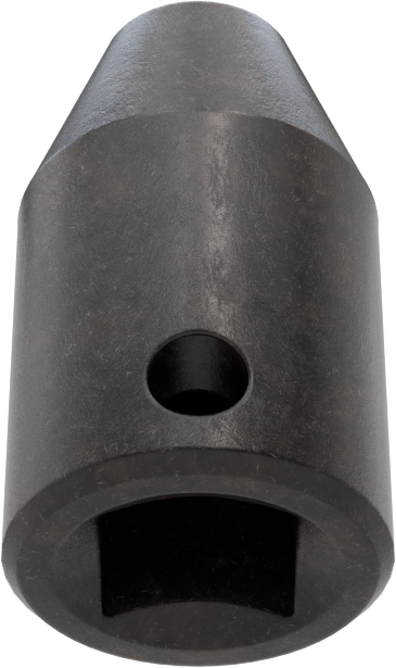 6 Uçlu Standart Darbeli Lokma, 1/4" Kare Tahrik, 4 mm Boyut