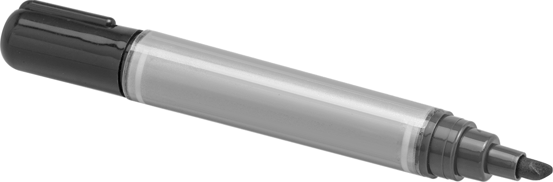 Kurumaya Dayanıklı Mürekkepli Marker, Orta Uçlu, Ekstra Kalın Uçlu