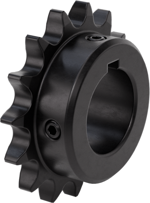 Çelik Tek Sıralı Dişli, ANSI 50 Makaralı Zincir ve 1-3/8" Mil Çapı için, 15 Diş