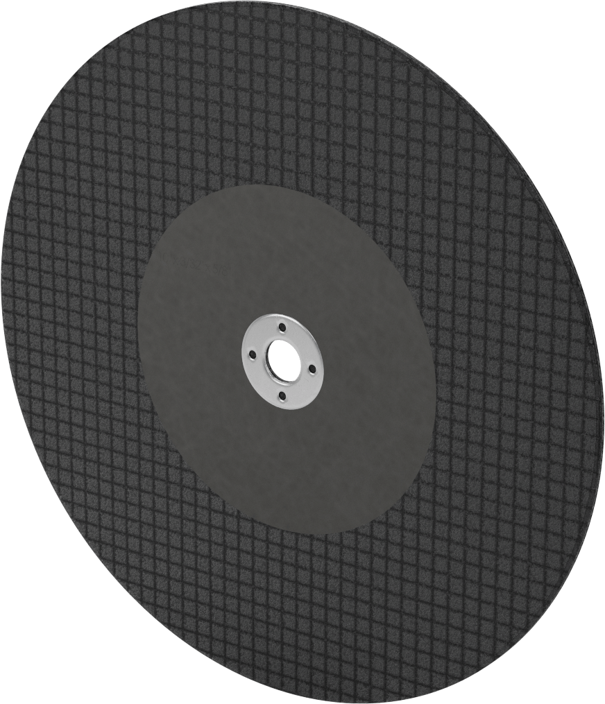 Kesme Testere Tekerleği, Tezgah Üstü için, Metal için, 10" Çap, 5/8" Mil Delik Boyutu