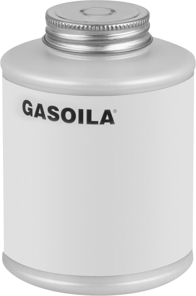 PTFE İçeren Sertleşmeyen Diş Sızdırmazlık Maddesi, Gasoila GE16, 16 FL. oz Fırçalı Kap — Pipe, ABS, Acrylic Plastic, Aluminum, Brass, Bro…