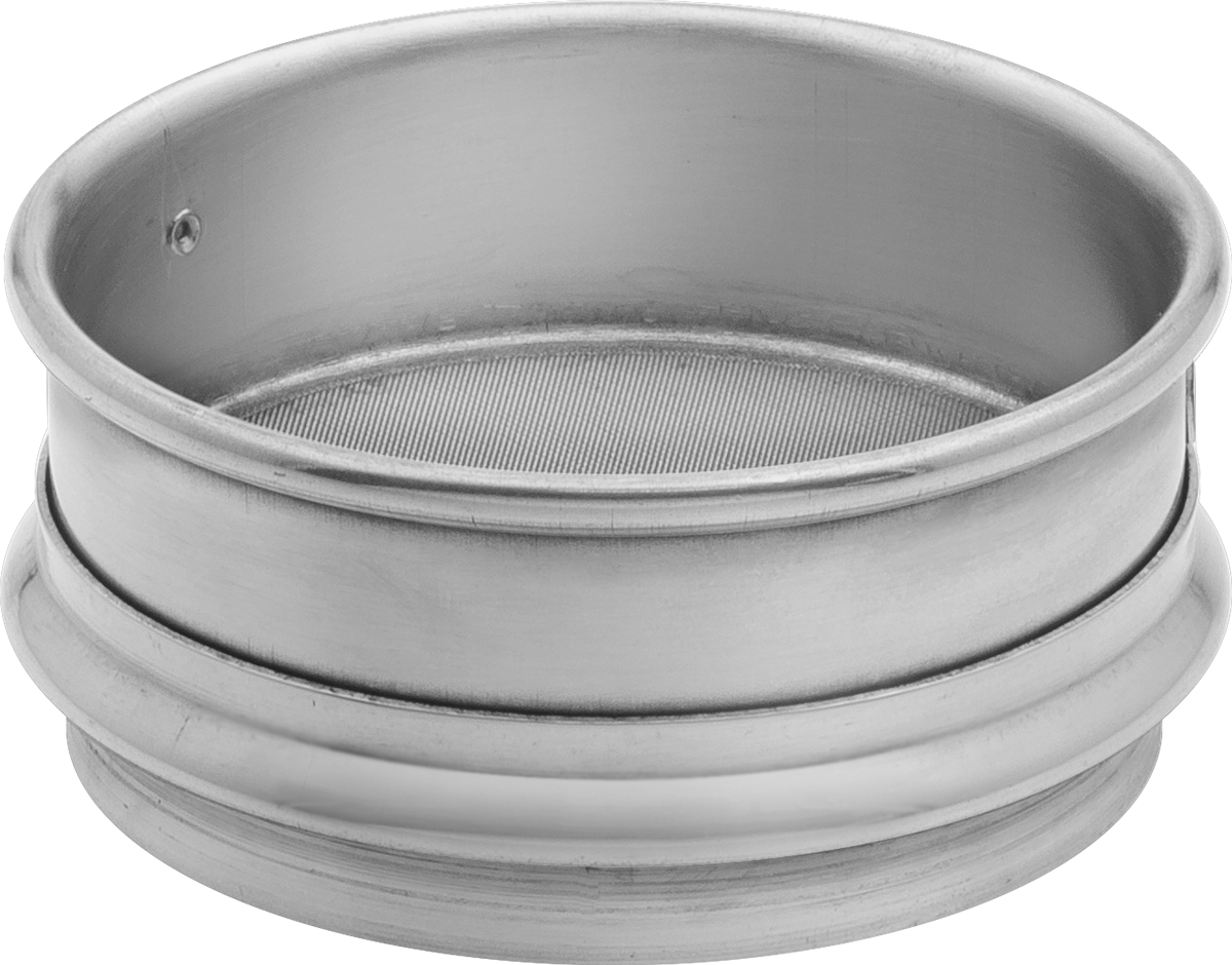 Elek, Numara 80, Pirinç Çerçeve ve Pirinç Elek, 3" Çap x 1" Derinlik