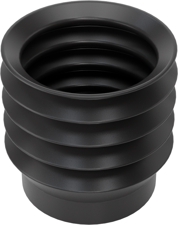 Vakum Vantuzu, Yükseklik Ayarlı, Çoklu Körük, 2.75" Vantuz Çapı, 3/8 NPT Dişi