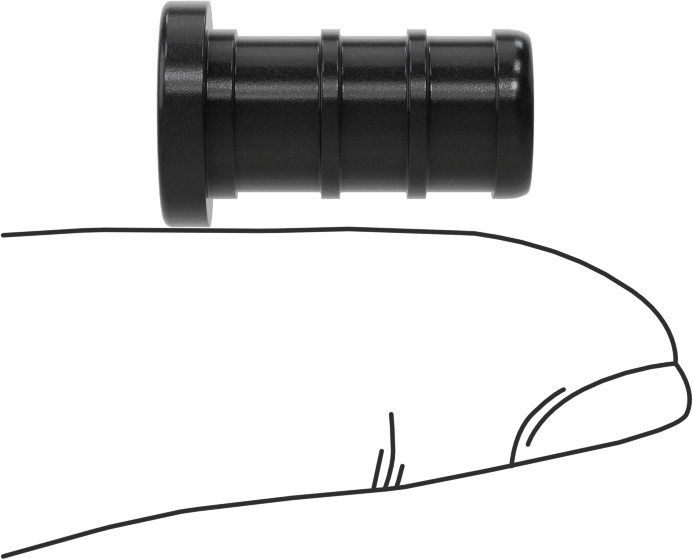 İçme Suyu için Tırnaklı Boru Bağlantı Parçası, 3/8" Boru İç Çapı için Fiş