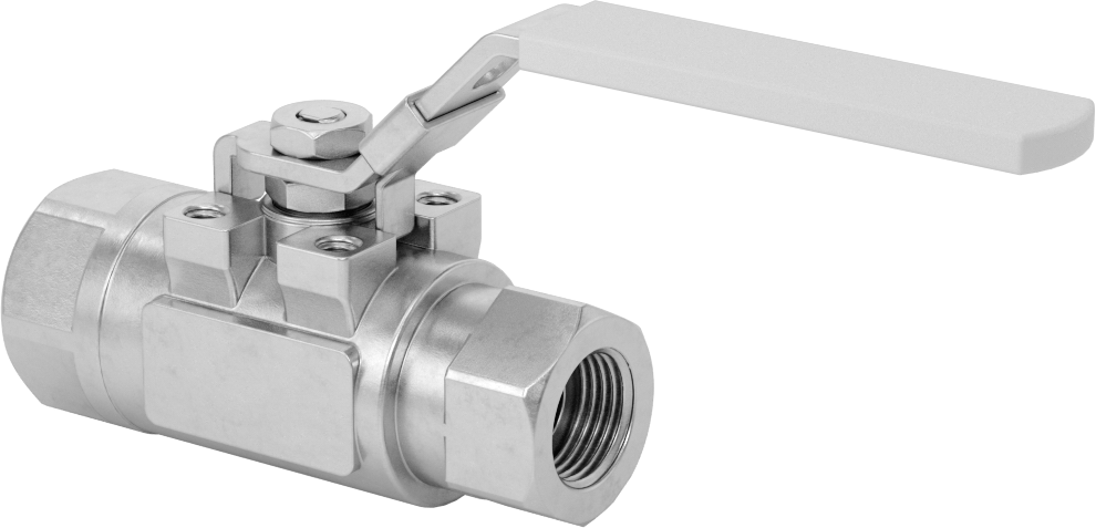 Yakıt için 316 Paslanmaz Çelik Açma/Kapama Vanası, Floroelastomer Conta, 1/2 NPT Dişi, 3600 PSI Maksimum