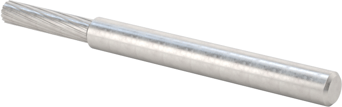 1/8" Çaplı Şaftlı Karbür Freze Ucu, Düz Kesici Silindir, Ticaret No. Sb-42, Tek Kesim