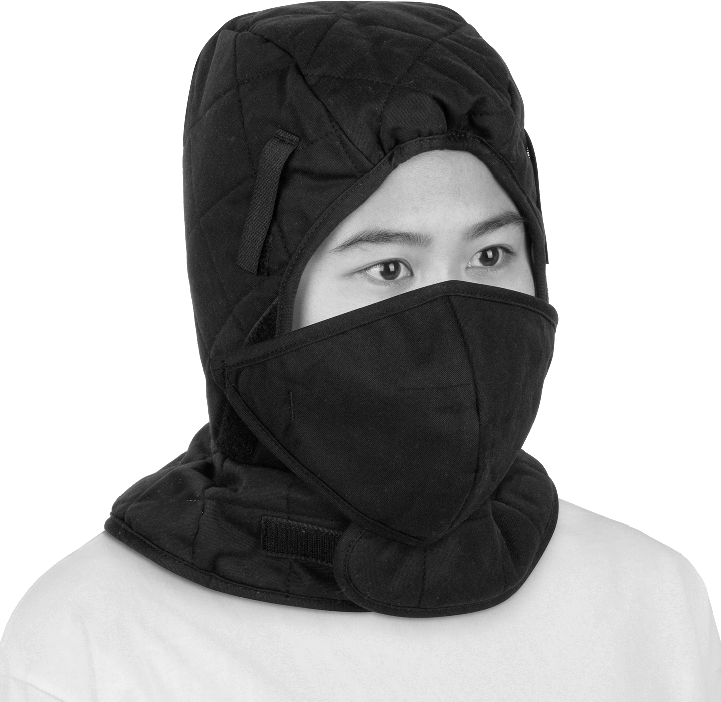 Alev ve Ark Parlaması Korumalı Baret Astarları, Kapak Yüzü, 20 Cal/cm2 Ark Derecesi