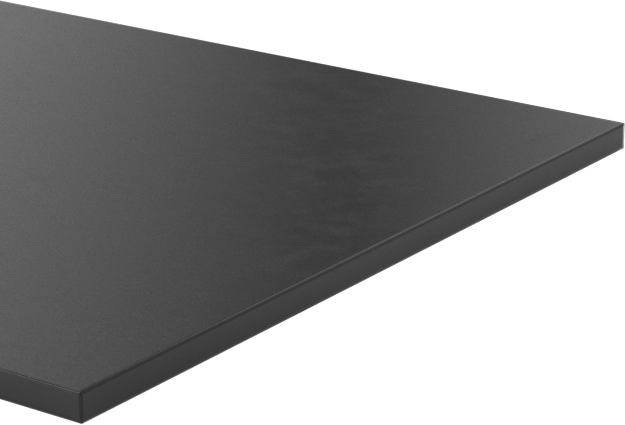 Yüksek Mukavemetli Hava Koşullarına Dayanıklı EPDM Kauçuk Şerit, Yapışkan Arka Yüzlü, Pürüzsüz, 1" x 36", 1/32" Kalınlık
