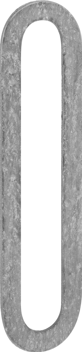 2 Numaralı Düz Oval Ölçüm Camı için Conta — 1⁄16", 600° F, -40° F