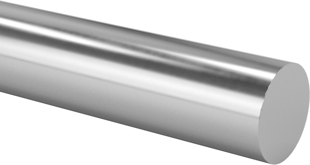 Parlatılmış Çok Amaçlı 304 Paslanmaz Çelik Çubuk, Ayna Gibi #8, 1/8" Çap