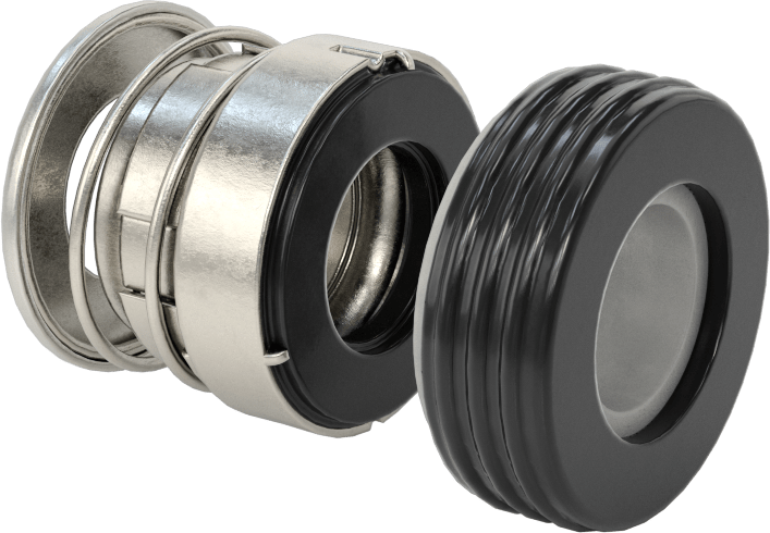 Uzatılmış Yaylı Mekanik Pompa Mili Contası, Viton® Conta, 12 mm Şaft Çapı için