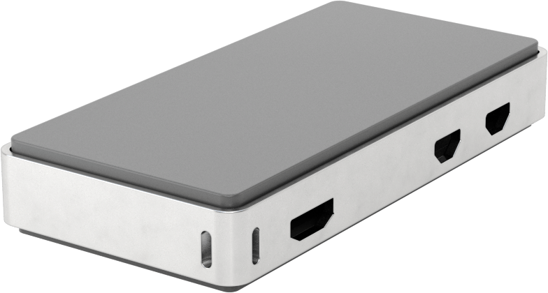 Raspberry Pi Tek Kartlı Bilgisayar Muhafazası, Zero Serisi için, Bağımsız — Kaldırma, Alüminyum, 1⁄2"
