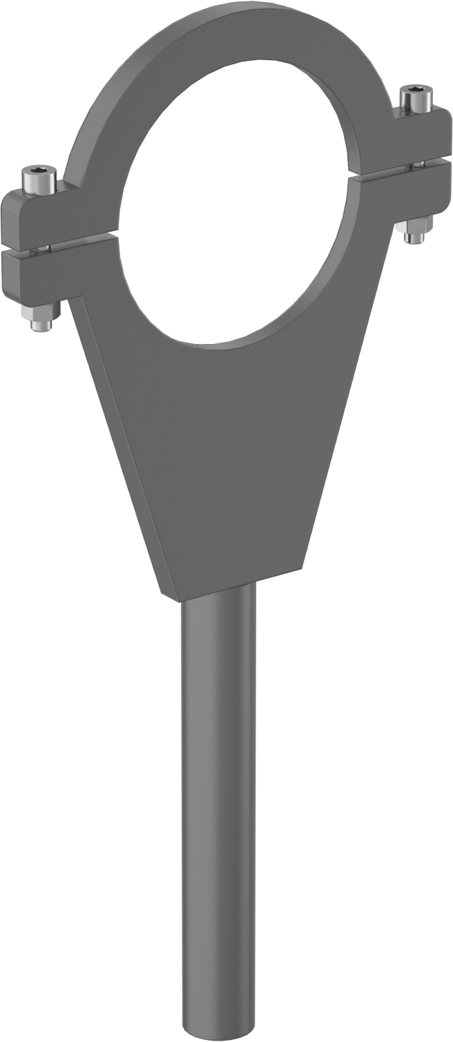Robot Kolu Ucu Montajlı Kablo ve Hortum Taşıyıcı Kelepçesi, Kr 30-3(Ha) için, 60-3(Ha), 60 L30-3(Ha)&60 L45-3(Ha) — Vida, Kelepçe, Çelik