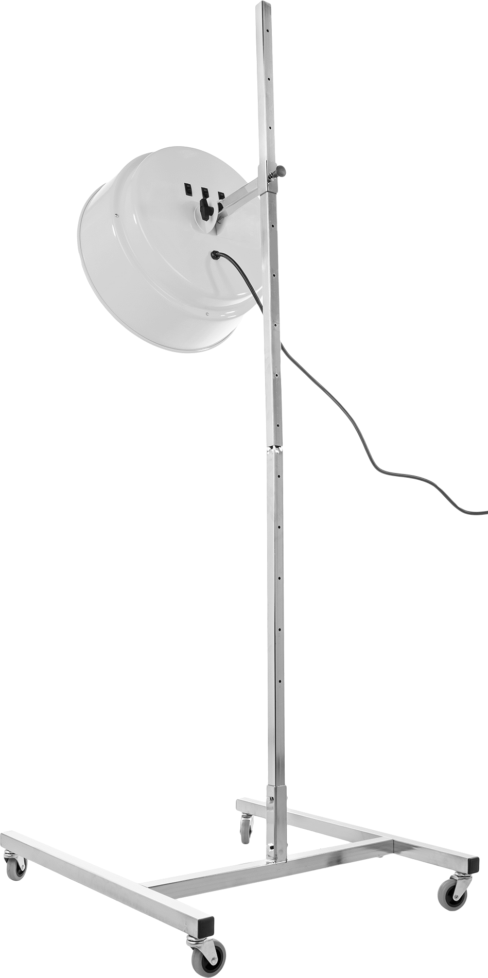 Ayarlanabilir Sıcaklık Ayarlı Mobil Isıtma Lambası, Ampuller Dahildir, 120V AC/DC