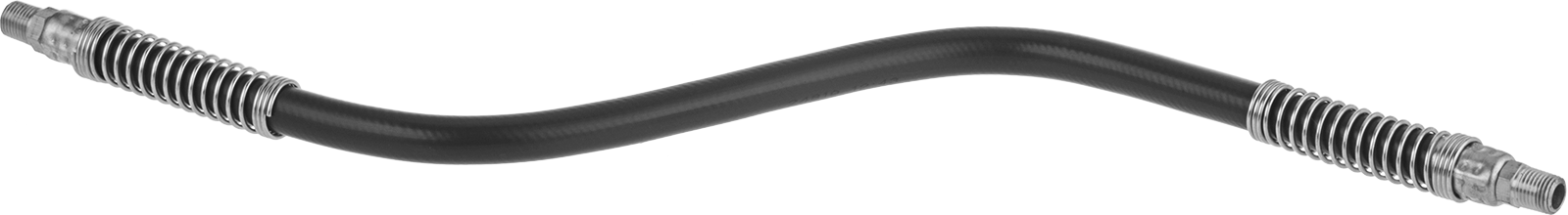 Bükülüp Sabit Kalan Hava Nozulu için 1/4 NPT Erkek Çıkışlı 18" Uzunlukta PVC Hortum — 1⁄4, Plastic, PVC, NPT