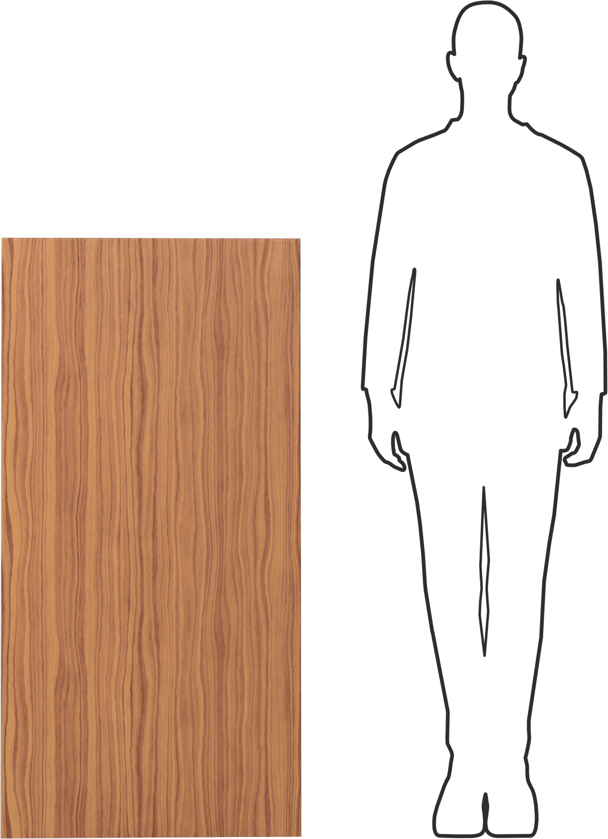 Cdx Sınıfı Kontrplak Levha, 24" x 48" x 1/2"
