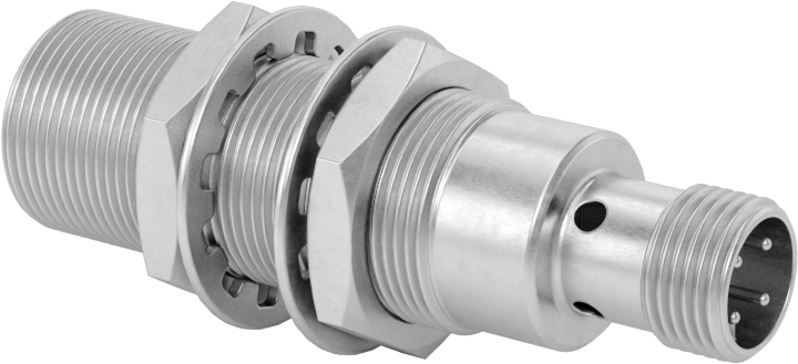 DC Metal Nesne Yakınlık Anahtarı, Pirinç, 4 Kutuplu Mikro Fişli Sifon, 18 mm Çap, NPN, 1 Kapalı