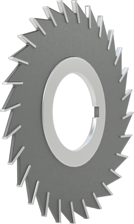 Yan Dişli Dilme Testere, 1/16" Kalınlık, 2-1/2" Çaplı, 7/8" Mil Deliği