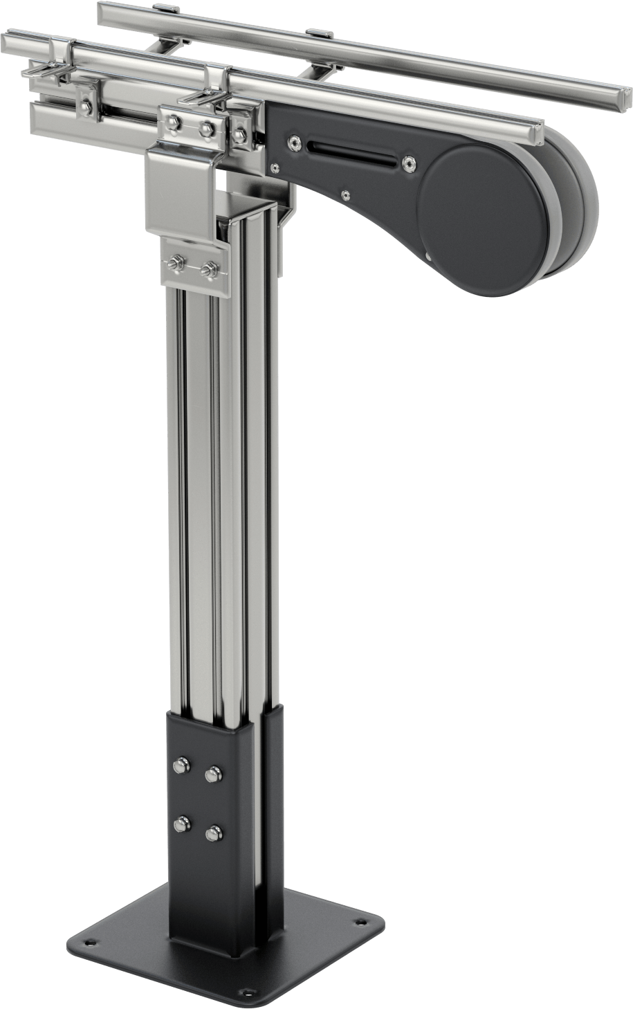 Modüler Mini Zincirli Konveyör için 10-3/4" Genişlikte Avara Tertibatı — Avara Tekerleği Tertibatı, Modüler