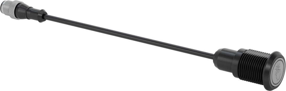 Parmak Dokunmalı Anahtar, Polikarbonat Taban, 22 mm Kesik, 5/32" Yükseklik, Anlık — Parmak Dokunuşu, 10V DC ila 30V DC, Anlık