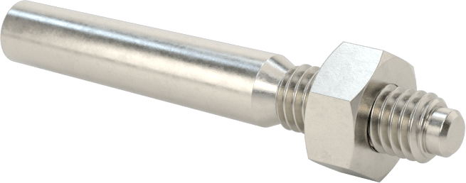 303 Paslanmaz Çelik Konik Pim, 5 mm Küçük Uç Çapı, 40 mm Uzunluk