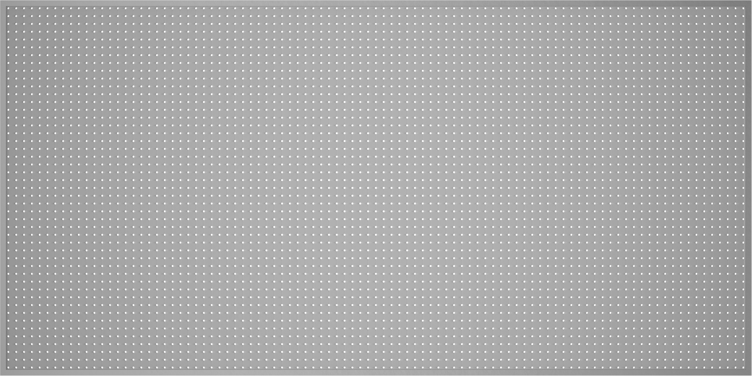 Delikli Pano, Alüminyum Çerçeveli, 96 inç Genişlik x 48 inç Yükseklik — 96", Hardboard, Wood, 48"