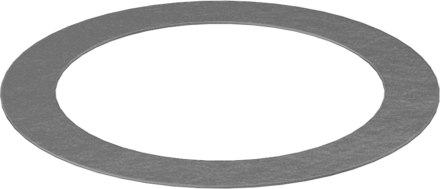 1074-1095 Yaylı Çelik Şimler, 3/4" Çaplı Vida Omuzunu Kısaltma için, 0.005" Kalınlık