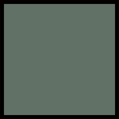 Green Painted Steel Top
