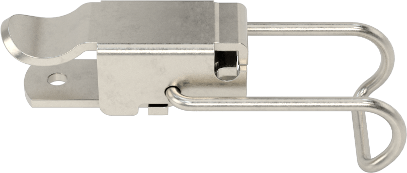 Çekme Mandalı, Çakmasız, 304 Paslanmaz Çelik, 2-7/16" Uzunluk x 7/8" Genişlik