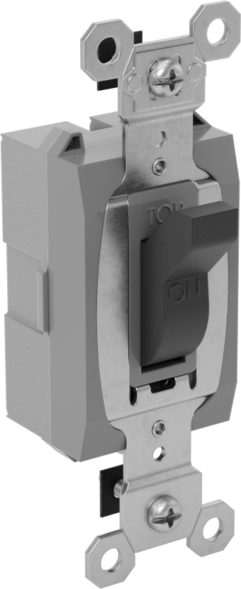 Toggle Işık Anahtarı, 4 Adet Vidalı Terminalli, 15 Amper @ 120V AC/277V AC