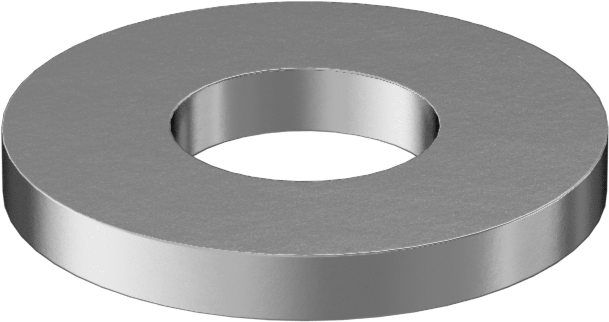 USS Pul, 18-8 Paslanmaz Çelik, 10 Numaralı Vida Boyutu için, 0.250" İç Çap, 0.562" Dış Çap — 18-8 Stainless Steel, Stainless Steel, 0.250…